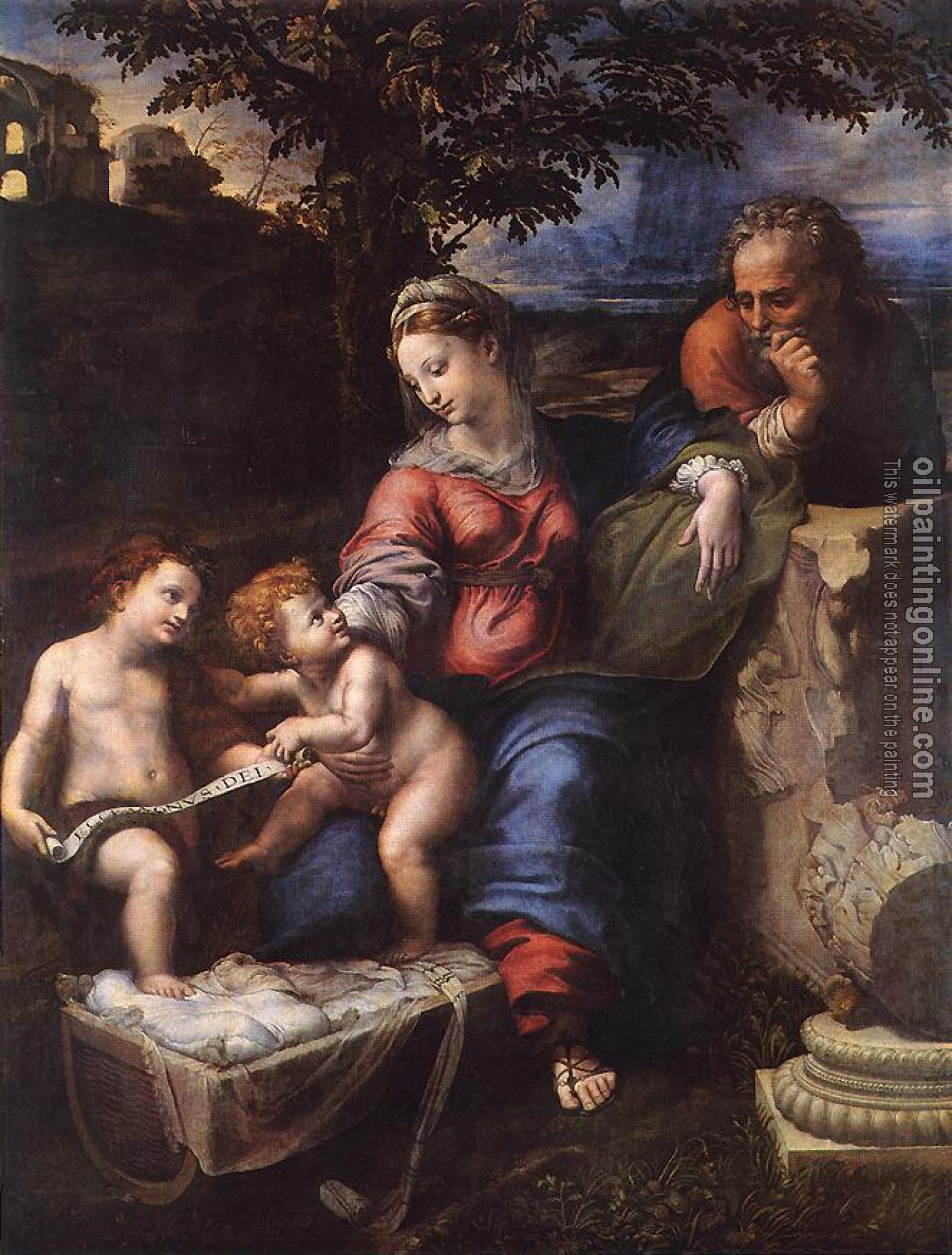 Raphael - Holy Family below the Oak